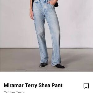 Viral rag & bone sweatpant jean - Miramar Terry Shea Pant